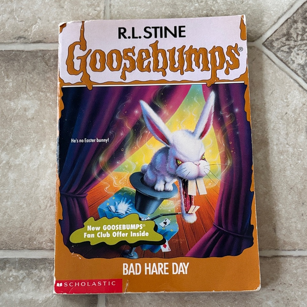 Goosebumps "Bad Hare Day" Paperback #41 - 1st Edition / 1st Print